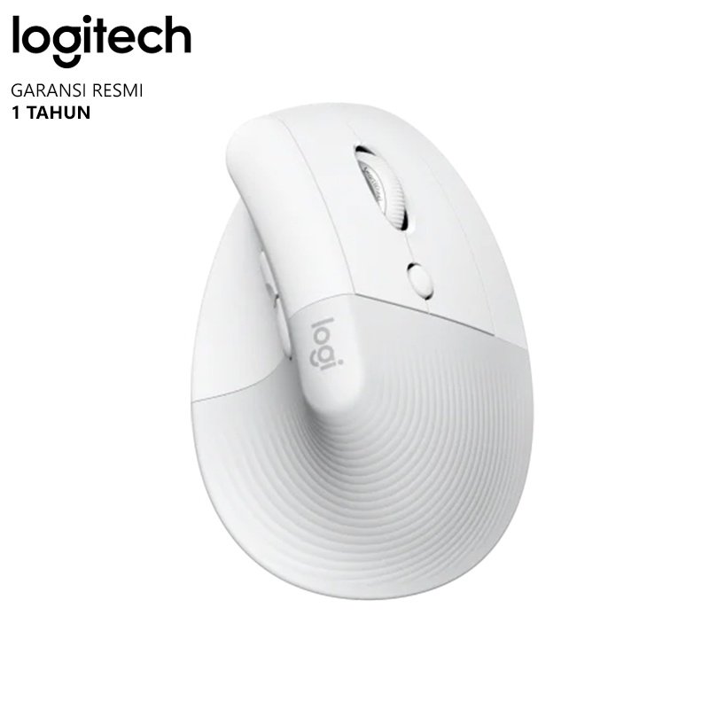 Logitech Lift Mouse Wireless Bluetooth Ergonomis Vertikal