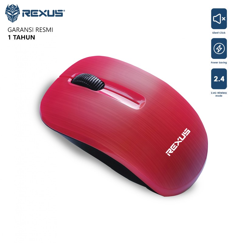 Mouse Wireless Silent Rexus Q10 Office Mouse