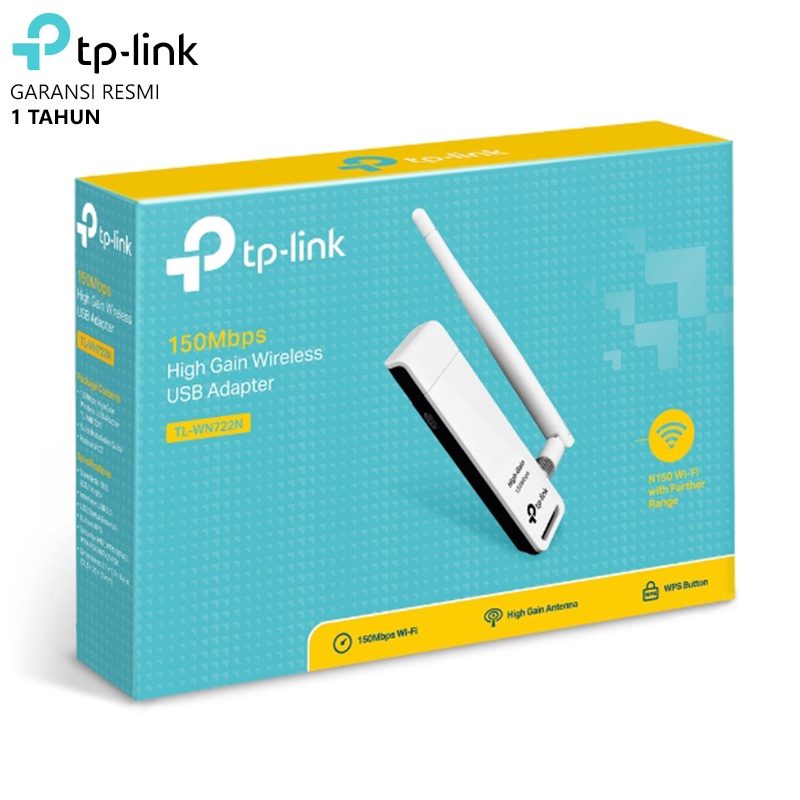 TP-Link TL-WN722N 150Mbps High Gain USB Wireless Adapter