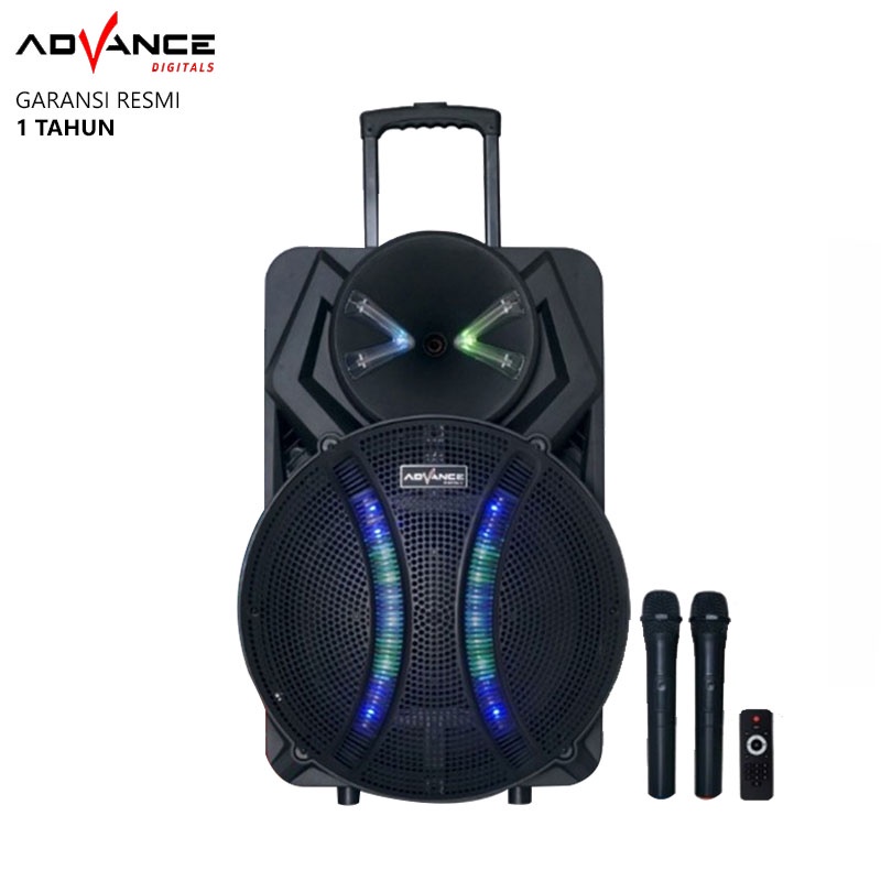 Speaker Bluetooth Advance K1812 Speaker PA System Portable