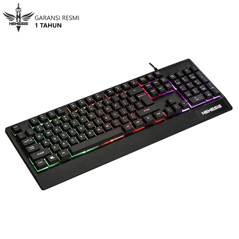 NYK Nemesis Drake KC300 Combo Gaming Keyboard Mouse dan Mousepad