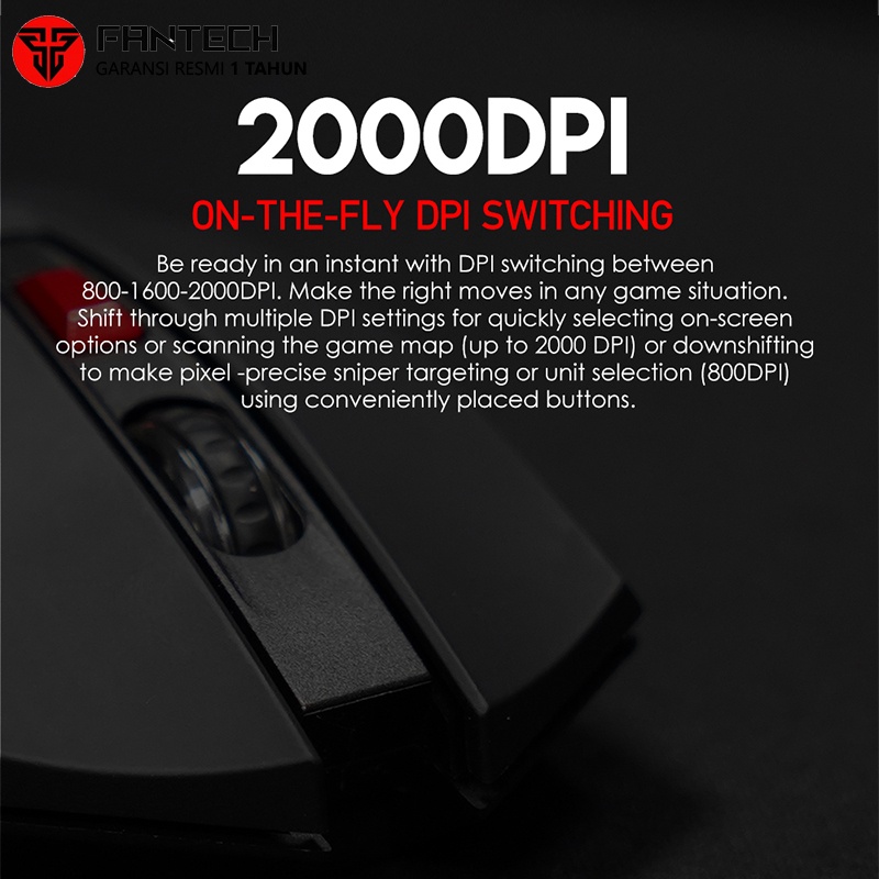 Fantech RAIGOR II WG10 Mouse Gaming Wireless