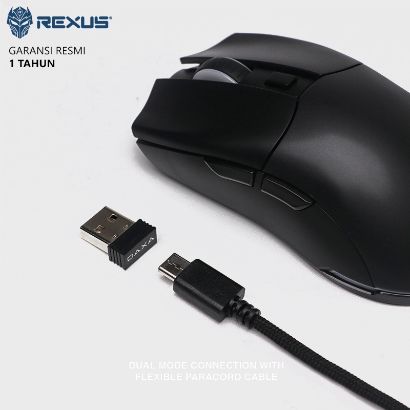 Rexus Daxa Air III Wireless Mouse Gaming Daxa Air 3