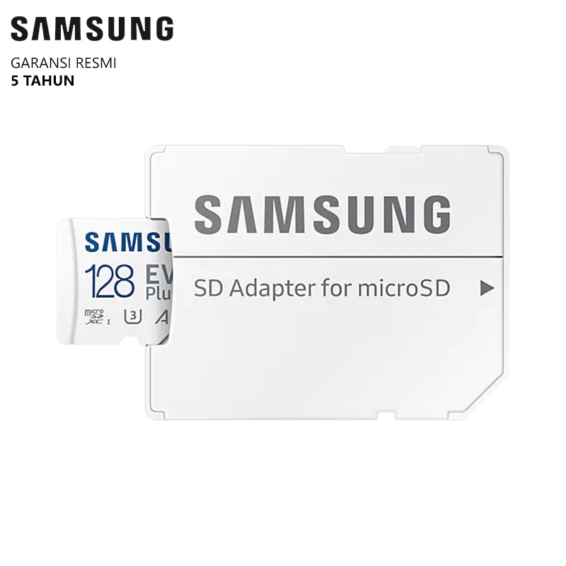 Samsung EVO Plus Micro SD With Adapter 130Mbps 128GB