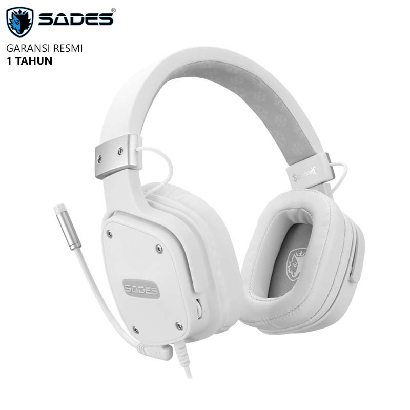 Sades Snowwolf Multi Platform Headset Gaming