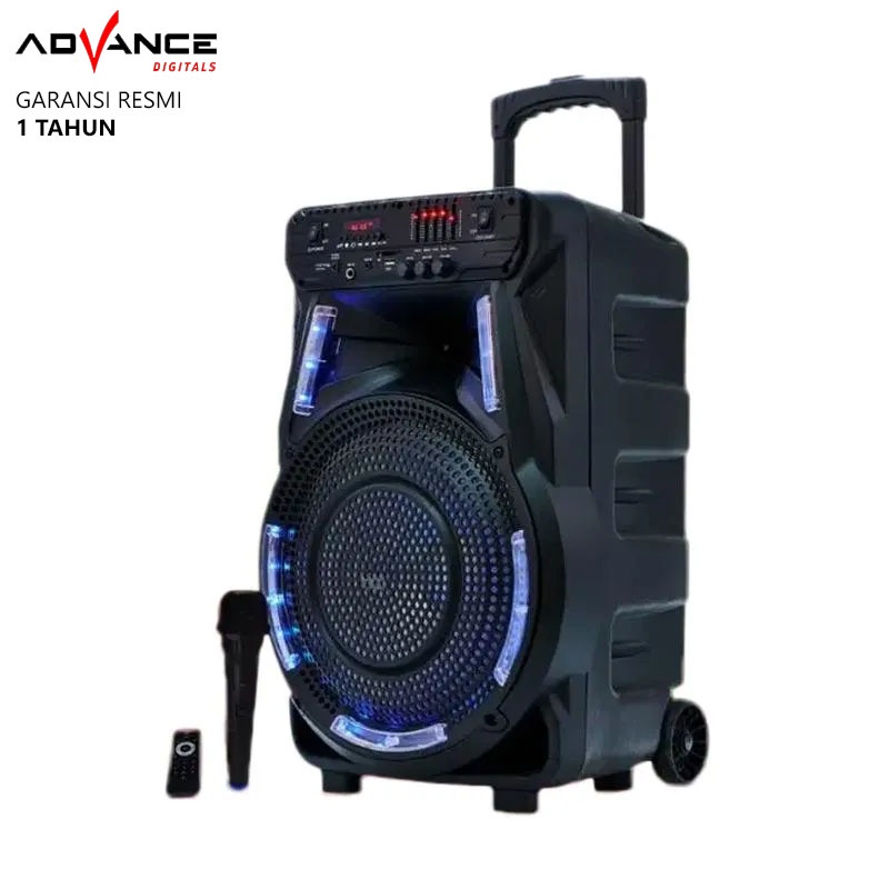 Speaker Bluetooth Advance K1202 Speaker PA Hi Fi Portable