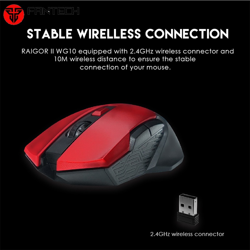 Fantech RAIGOR II WG10 Mouse Gaming Wireless