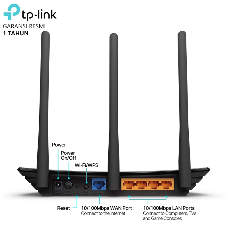 TP-Link TL-WR940N 450Mbps Wireless N Router