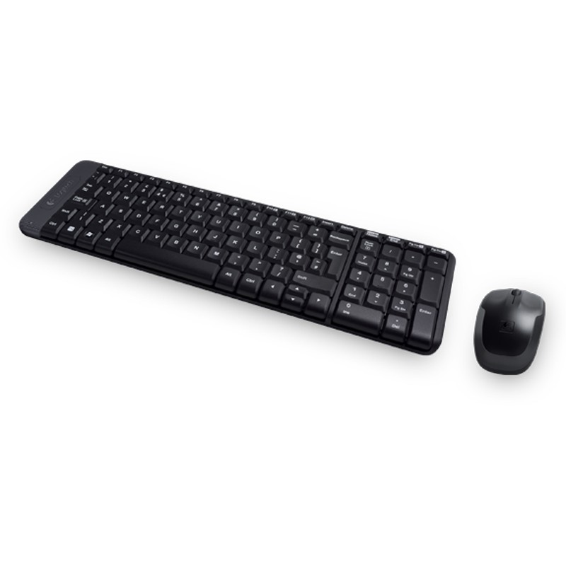 Logitech MK220 Wireless Keyboard dan Mouse Combo