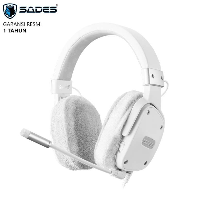 Sades Snowwolf Multi Platform Headset Gaming