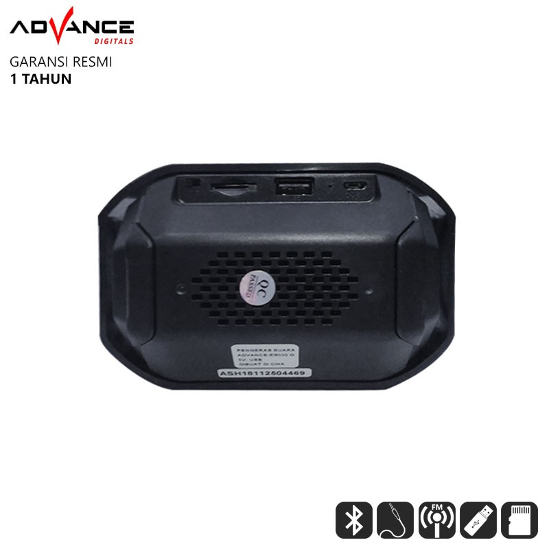 Speaker Bluetooth Advance ES030G Speaker Portable