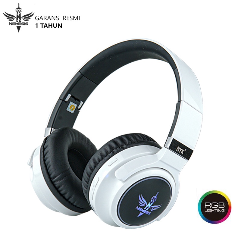 NYK Nemesis X800 RGB Headset Gaming Bluetooth Wireless