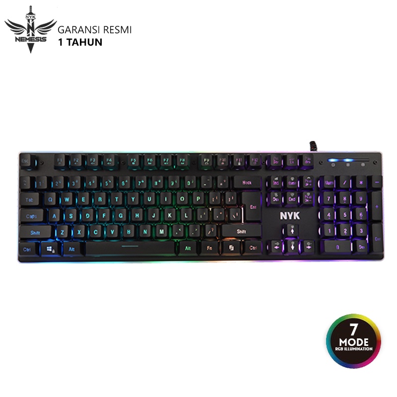 NYK Nemesis Underglow KR-301 RGB Keyboard Gaming
