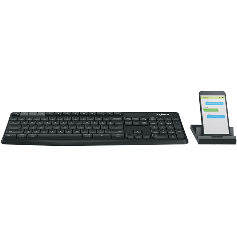 Logitech K375s Keyboard Wireless Bluetooth Multi Device