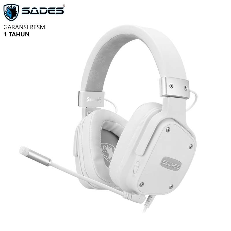 Sades Snowwolf Multi Platform Headset Gaming
