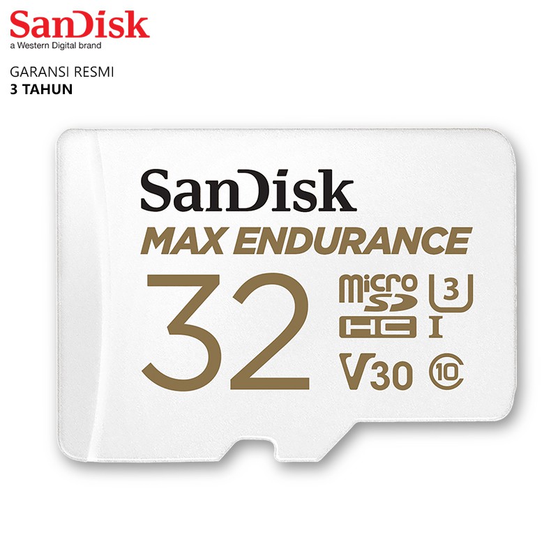 SanDisk Max Endurance 32GB Micro SD 100MBps MicroSDHC