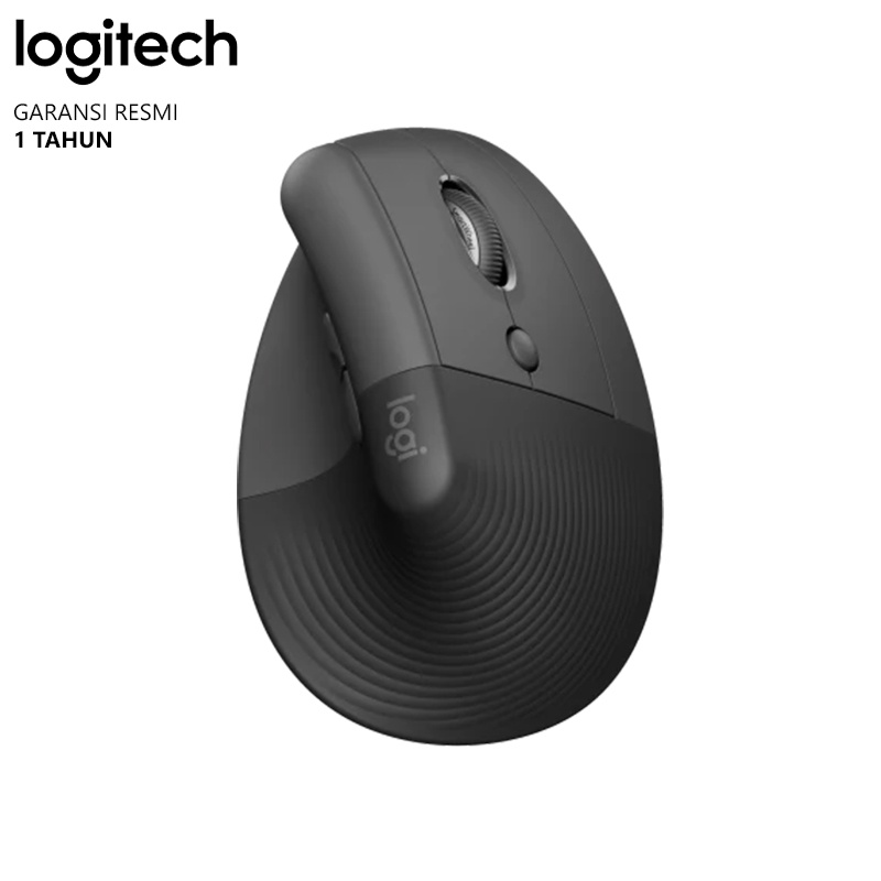 Logitech Lift Mouse Wireless Bluetooth Ergonomis Vertikal