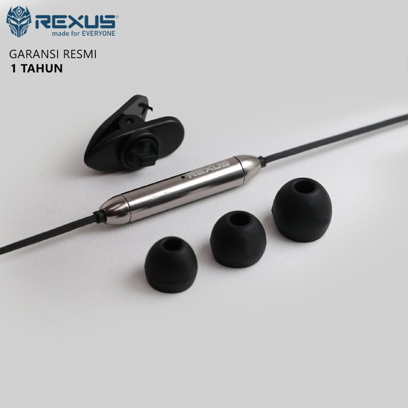 Rexus EP4 Earphone Gaming Dual Driver With Mic