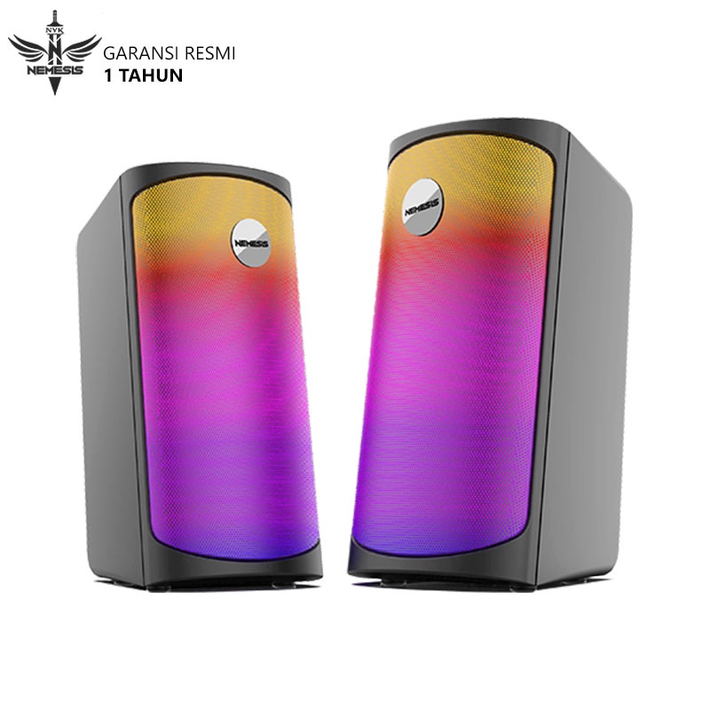 NYK Nemesis Kronos X50 Speaker Gaming RGB Rhythm Equalizer