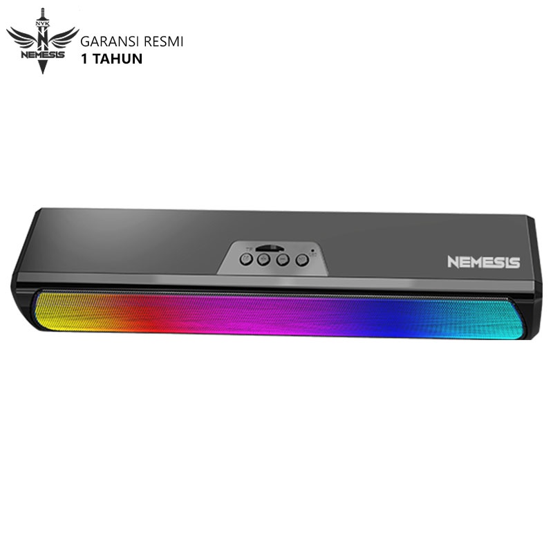 NYK Nemesis Siren X30 Speaker Soundbar Bluetooth RGB with Rhythm Equalizer