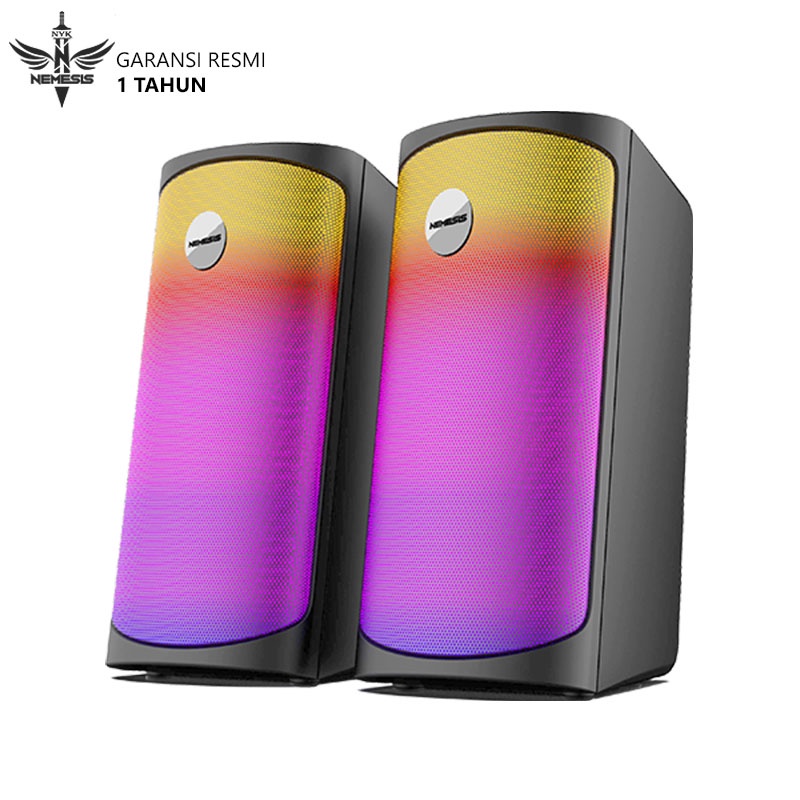 NYK Nemesis Kronos X50 Speaker Gaming RGB Rhythm Equalizer