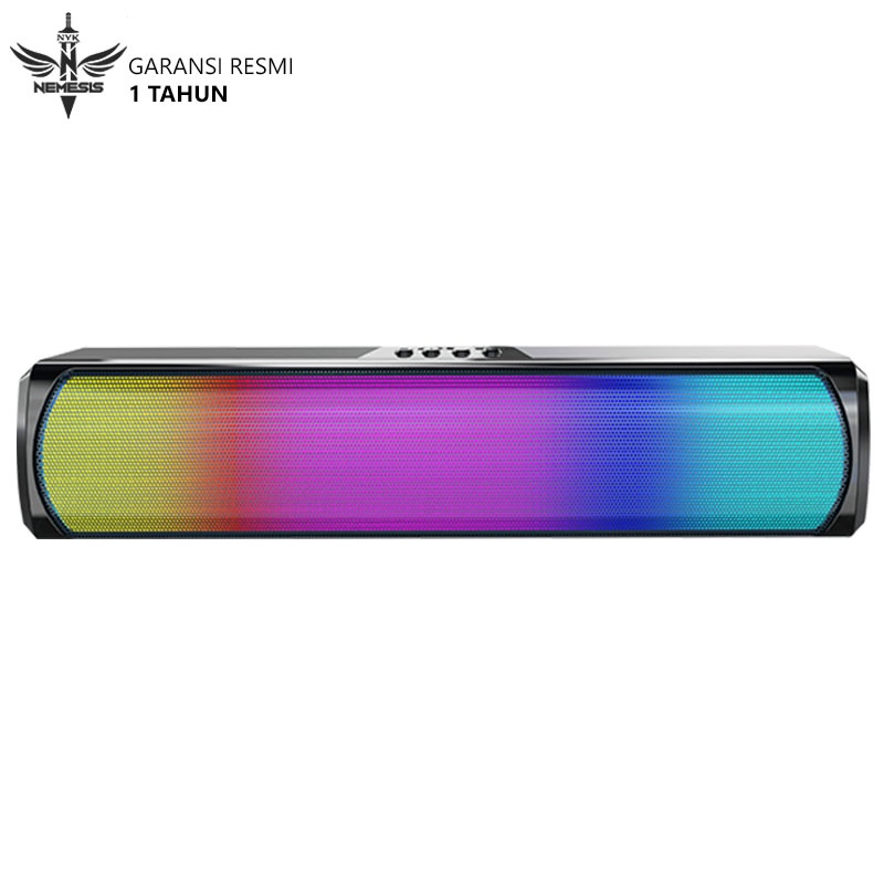 NYK Nemesis Siren X30 Speaker Soundbar Bluetooth RGB with Rhythm Equalizer
