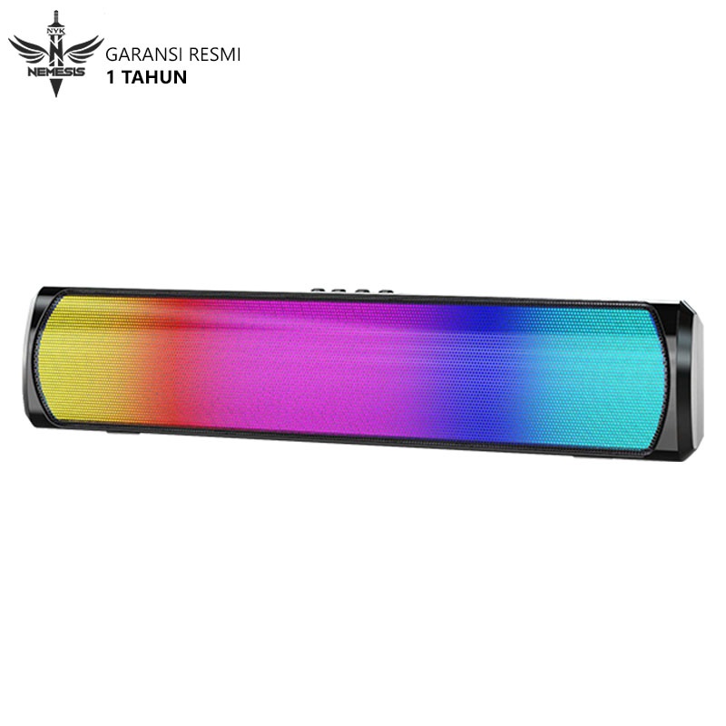 NYK Nemesis Siren X30 Speaker Soundbar Bluetooth RGB with Rhythm Equalizer