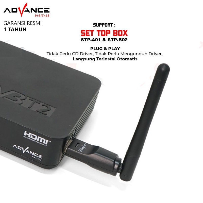 Advance WF01 USB Dongle Wifi Wireless Adapter Receiver