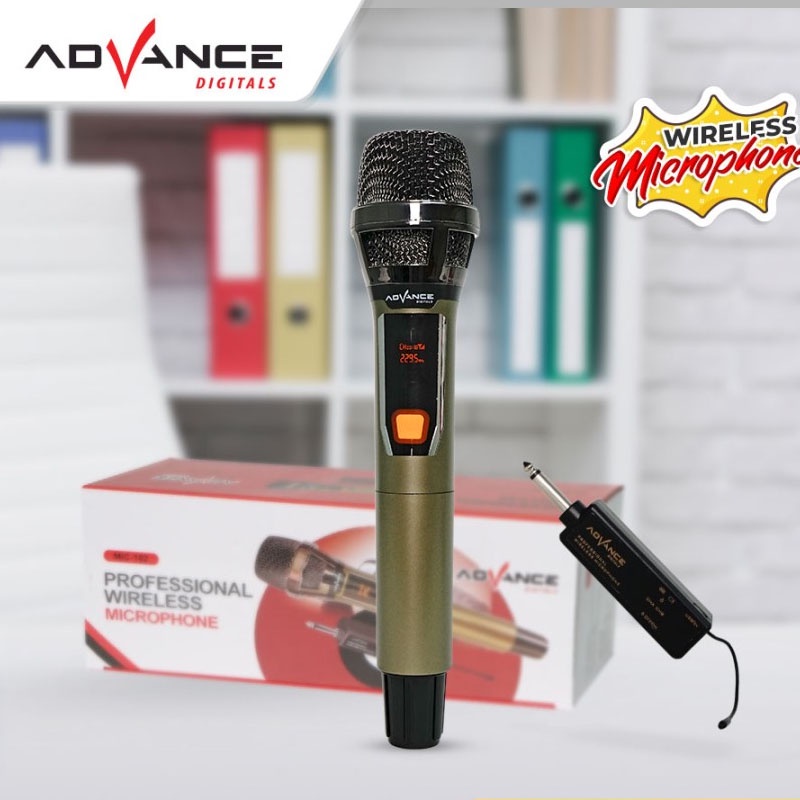 Advance MIC102 Microphone Wireless Profesional Mic