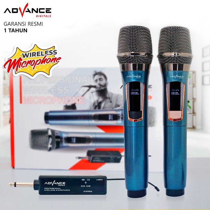 Advance MIC301 Microphone Double Wireless Digital Mic