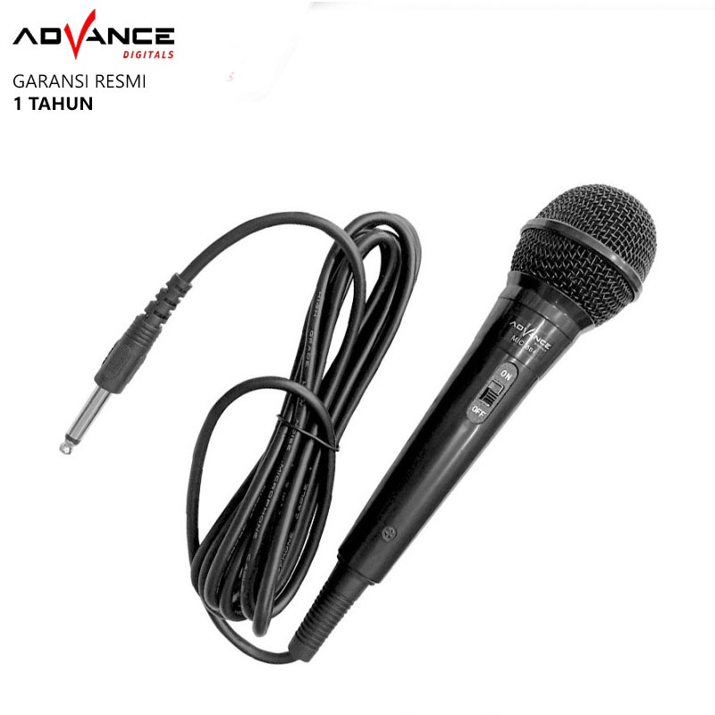 Advance MIC884 Mic Karaoke Profesional Dynamic Microphone Kabel
