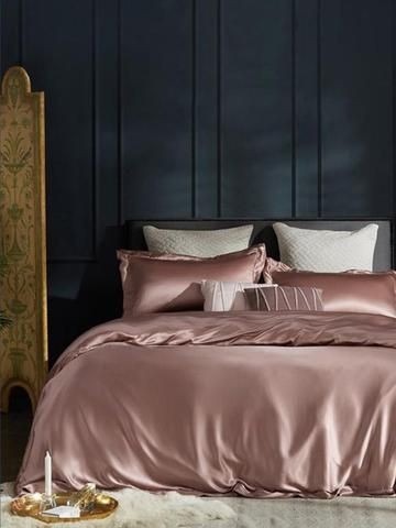 AUTHENTIC PLAIN DUSTY PINK MIX COLOR - Extra Soft Series Cellulose Fiber Tencel