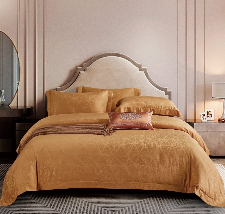 TRINITY BRONZE - Davinci Series Cellulose Fiber Tencel Jacquard
