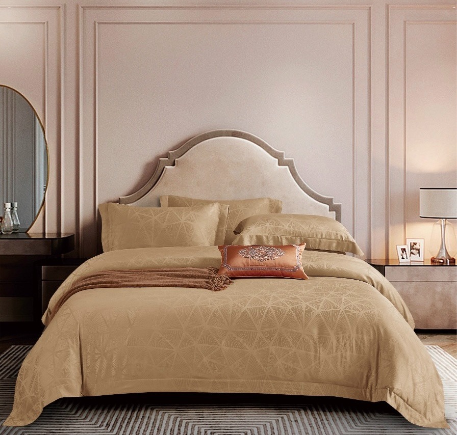 TRINITY BRONZE - Davinci Series Cellulose Fiber Tencel Jacquard