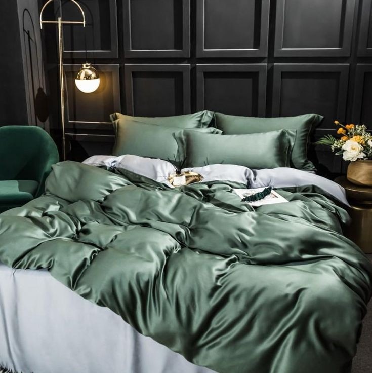 EMERALD GREEN PLAIN - Extra Soft Series Cellulose Fiber Tencel