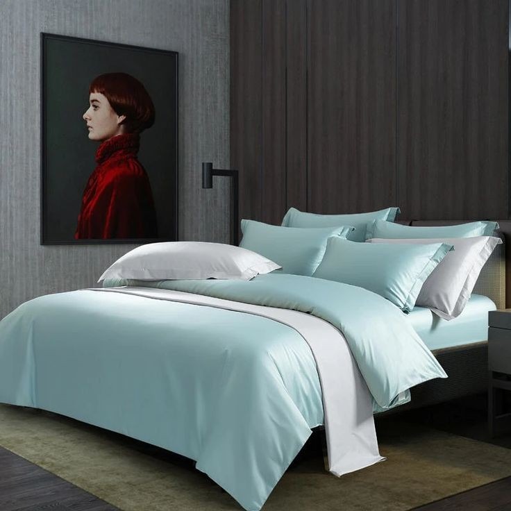 TOSCA BLUE PLAIN - Extra Soft Series Cellulose Fiber Tencel