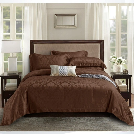 Image of MARINSKI DEEP BROWN - Davinci Series Cellulose Fiber Tencel Jacquard