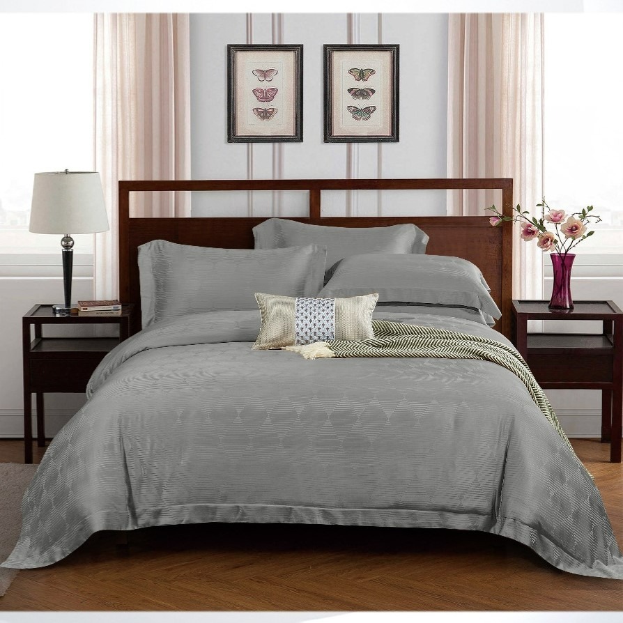 RETRO DARK BROWN - Davinci Series Cellulose Fiber Tencel Jacquard