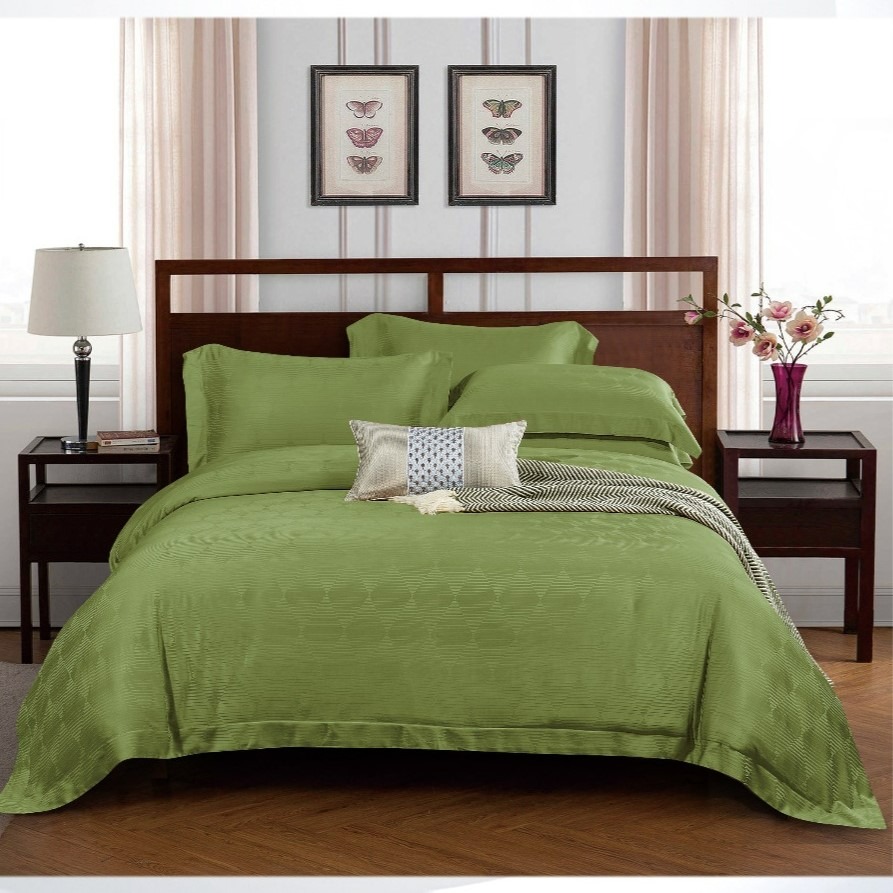 RETRO DARK BROWN - Davinci Series Cellulose Fiber Tencel Jacquard