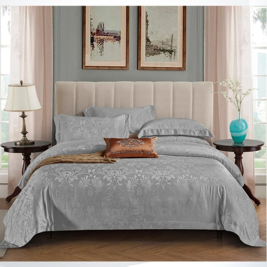 VISAGE GREEN - Davinci Series Cellulose Fiber Tencel Jacquard