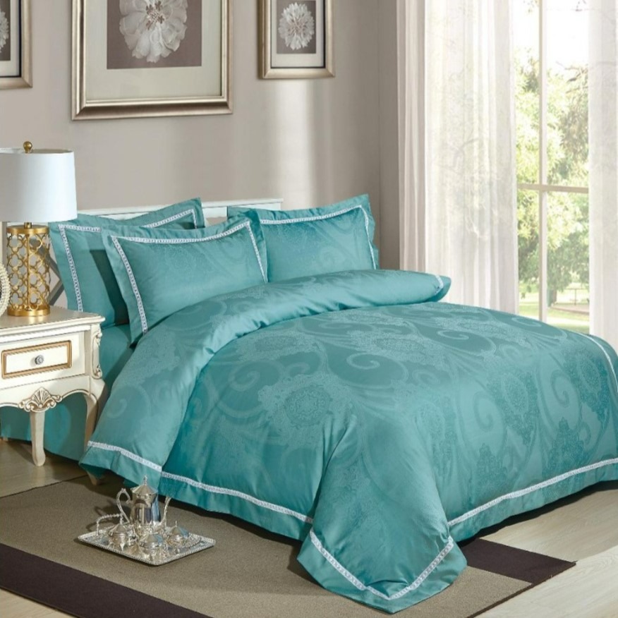 DORTMUND GREEN - Cotton Jacquard