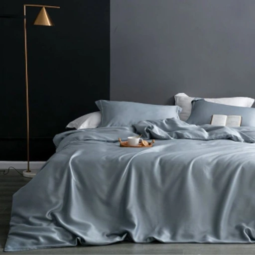 Image of DUSTY BLUE PLAIN - Extra Soft Series Cellulose Fiber Tencel