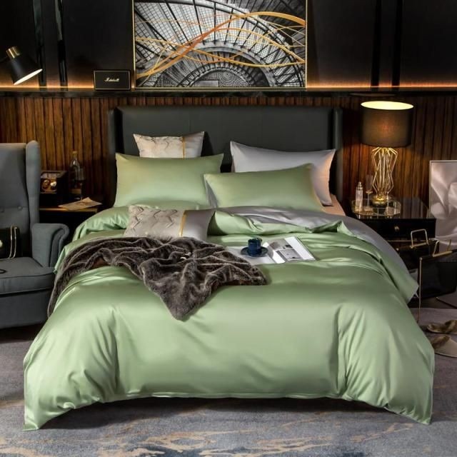 SAGE GREEN PLAIN - Extra Soft Series Cellulose Fiber Tencel