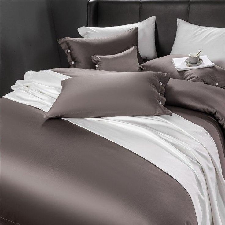 AUTHENTIC COFFEE BROWN PLAIN MIX COLOR - Extra Soft Series Cellulose Fiber Tencel
