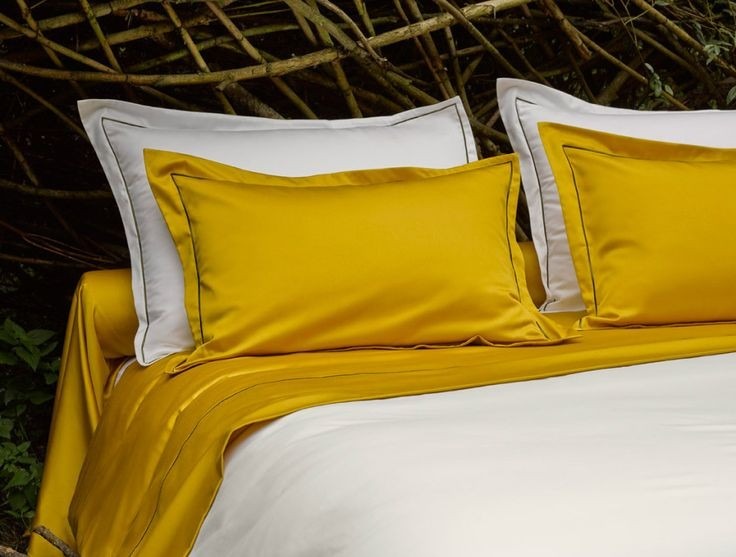 AUTHENTIC GOLD YELLOW MUSTARD PLAIN MIX COLOR - Extra Soft Series Cellulose Fiber Tencel