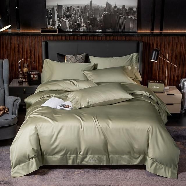 SAGE GREEN PLAIN - Extra Soft Series Cellulose Fiber Tencel