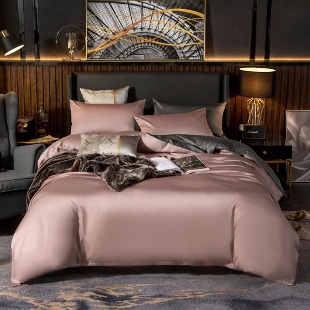 AUTHENTIC PLAIN DUSTY PINK MIX COLOR - Extra Soft Series Cellulose Fiber Tencel