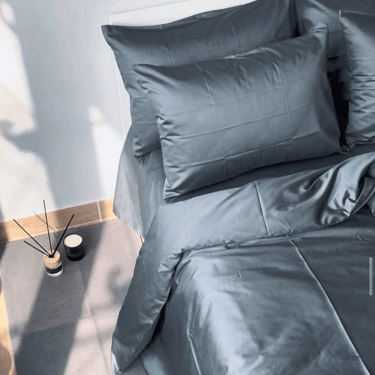 STEEL BLUE PLAIN - Extra Soft Series Cellulose Fiber Tencel