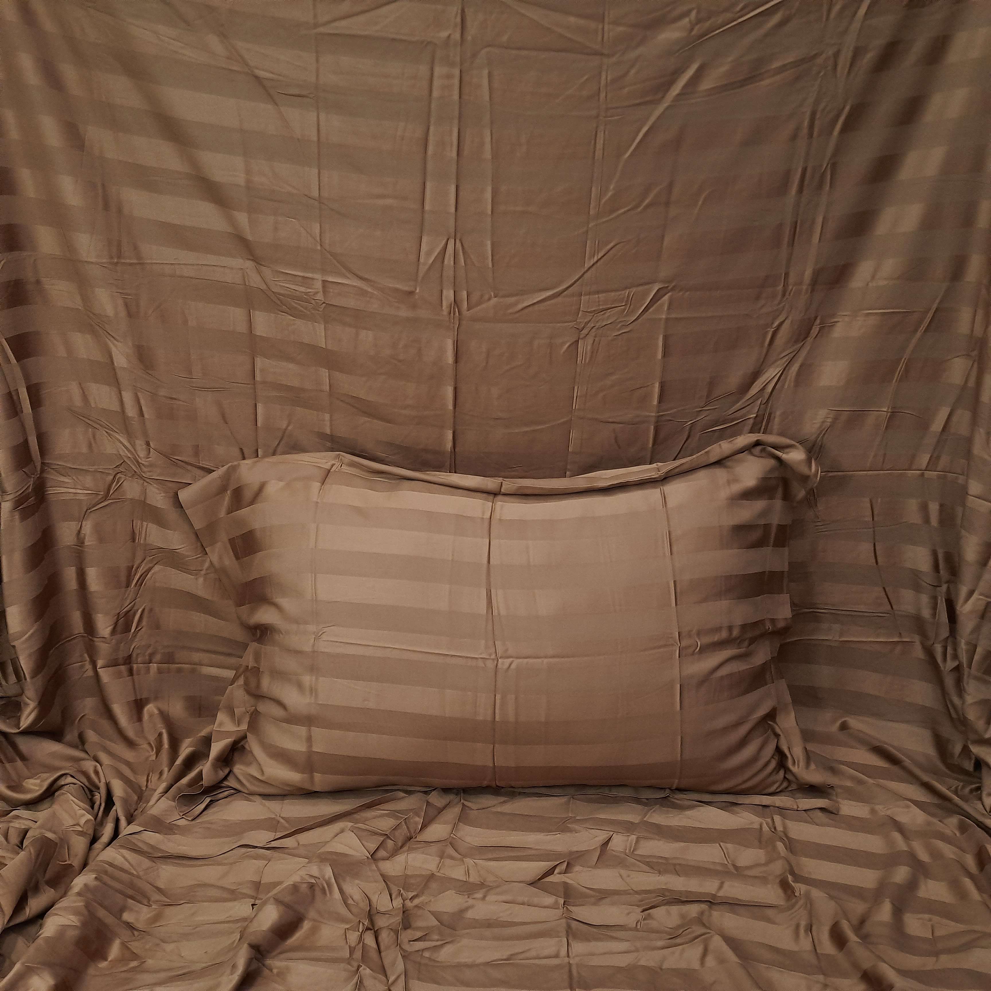 STRIPE MIX COLOR - Davinci Series Cellulose Fiber Tencel Jacquard