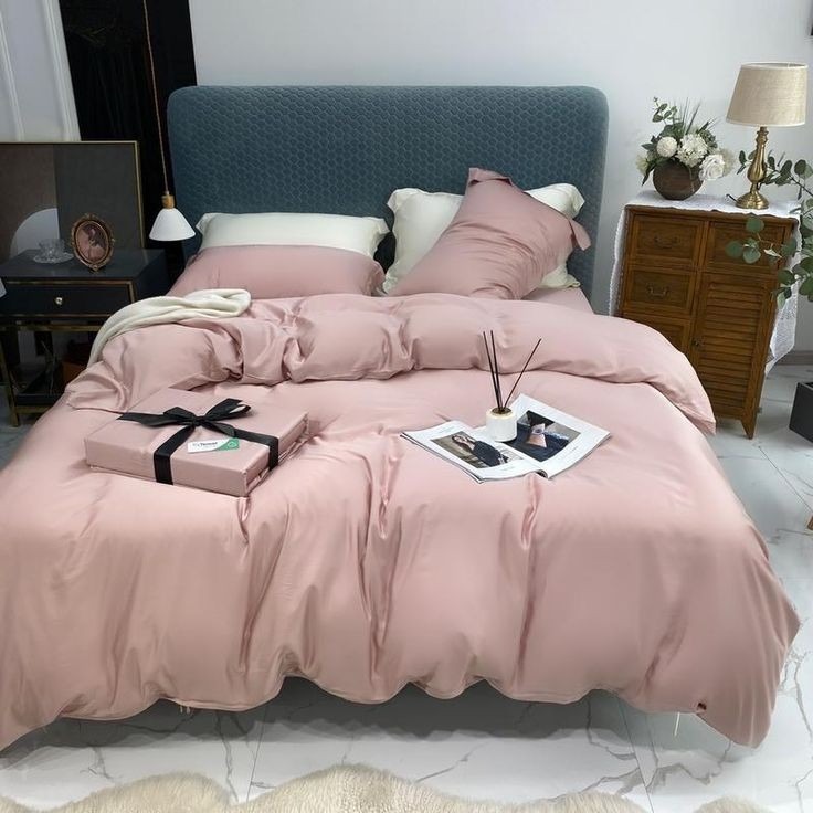 AUTHENTIC PLAIN DUSTY PINK MIX COLOR - Extra Soft Series Cellulose Fiber Tencel